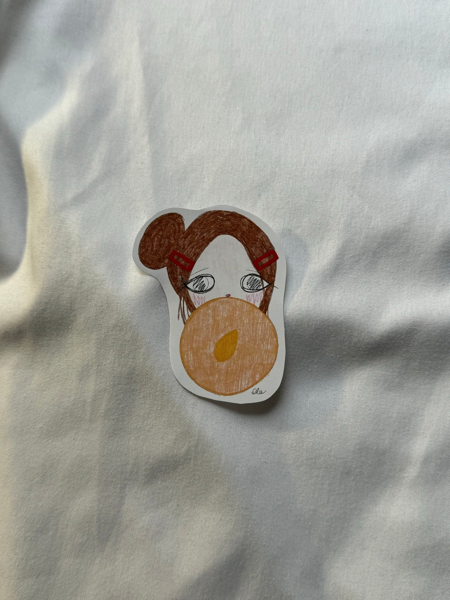 Almond Cookie Missy Sticker